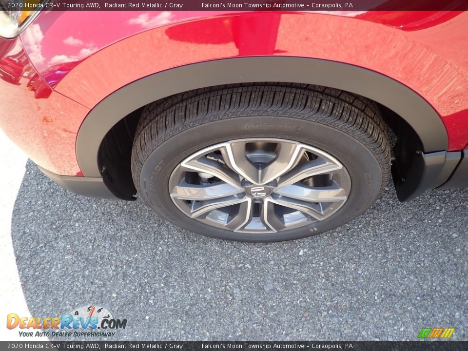 2020 Honda CR-V Touring AWD Radiant Red Metallic / Gray Photo #7