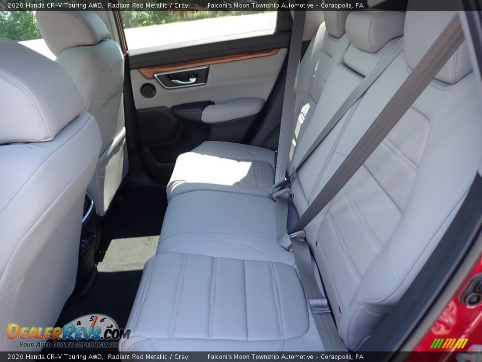 2020 Honda CR-V Touring AWD Radiant Red Metallic / Gray Photo #9