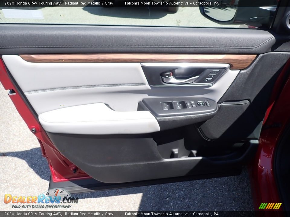 2020 Honda CR-V Touring AWD Radiant Red Metallic / Gray Photo #11