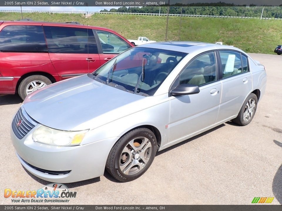 2005 Saturn ION 2 Sedan Silver Nickel / Gray Photo #5