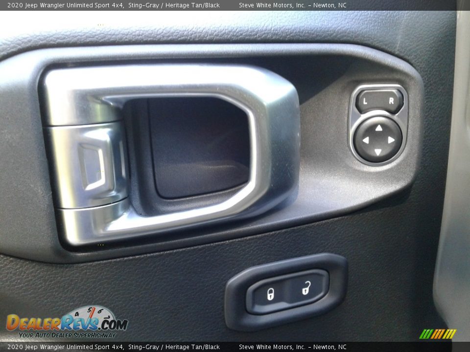 2020 Jeep Wrangler Unlimited Sport 4x4 Sting-Gray / Heritage Tan/Black Photo #11
