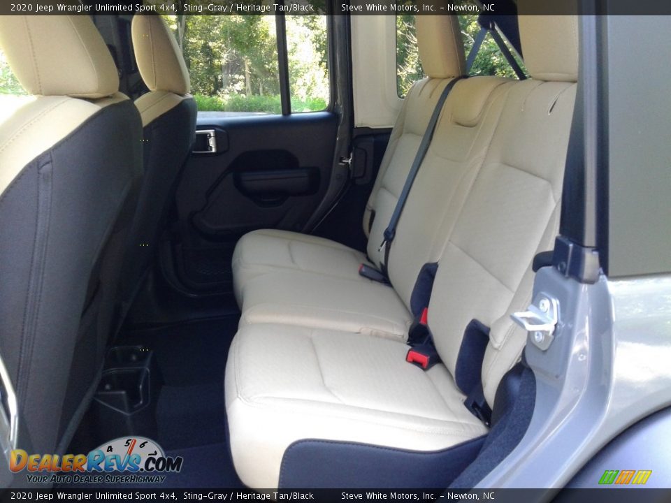 2020 Jeep Wrangler Unlimited Sport 4x4 Sting-Gray / Heritage Tan/Black Photo #12