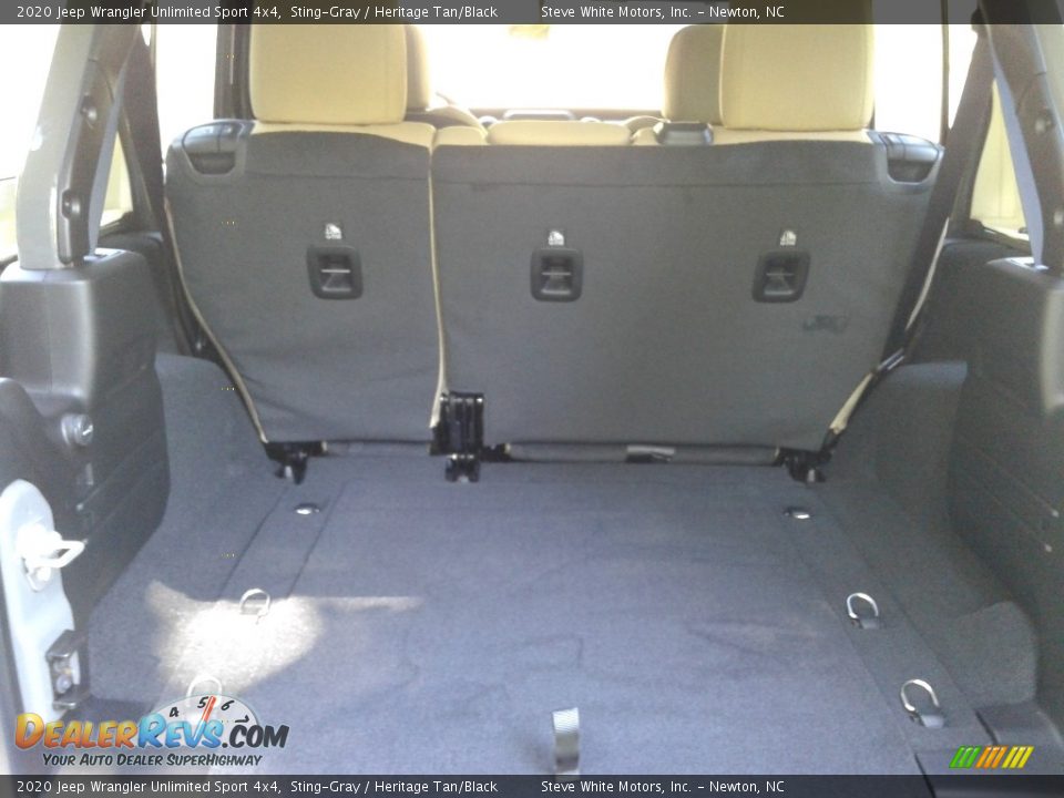 2020 Jeep Wrangler Unlimited Sport 4x4 Sting-Gray / Heritage Tan/Black Photo #13