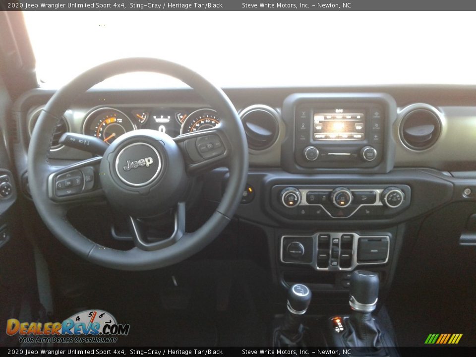 2020 Jeep Wrangler Unlimited Sport 4x4 Sting-Gray / Heritage Tan/Black Photo #16