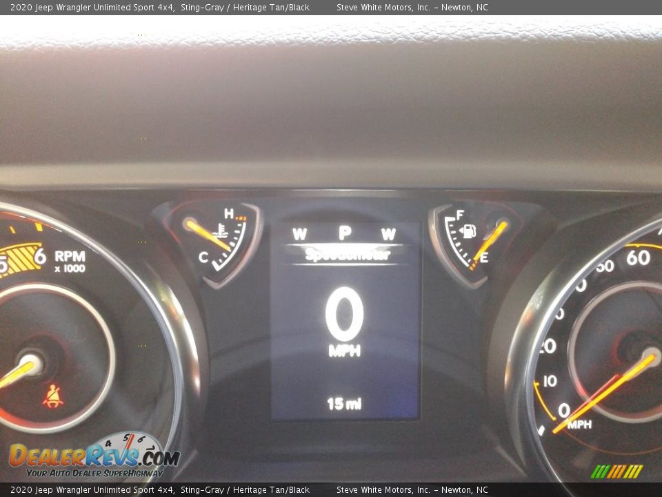 2020 Jeep Wrangler Unlimited Sport 4x4 Sting-Gray / Heritage Tan/Black Photo #19
