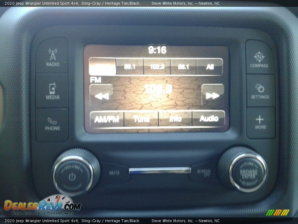2020 Jeep Wrangler Unlimited Sport 4x4 Sting-Gray / Heritage Tan/Black Photo #20