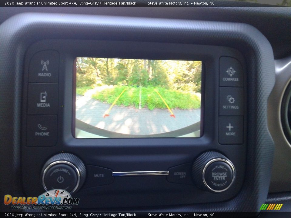 2020 Jeep Wrangler Unlimited Sport 4x4 Sting-Gray / Heritage Tan/Black Photo #21