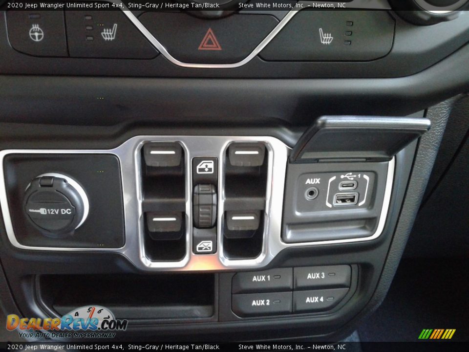 2020 Jeep Wrangler Unlimited Sport 4x4 Sting-Gray / Heritage Tan/Black Photo #22