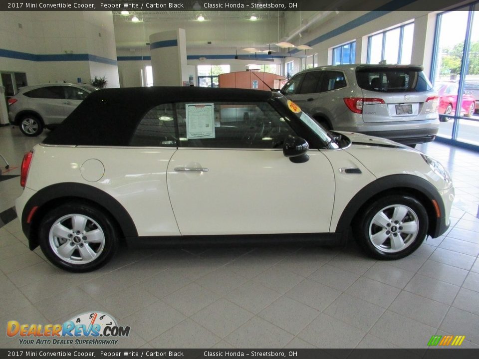 Pepper White 2017 Mini Convertible Cooper Photo #5