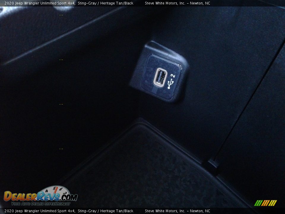 2020 Jeep Wrangler Unlimited Sport 4x4 Sting-Gray / Heritage Tan/Black Photo #25