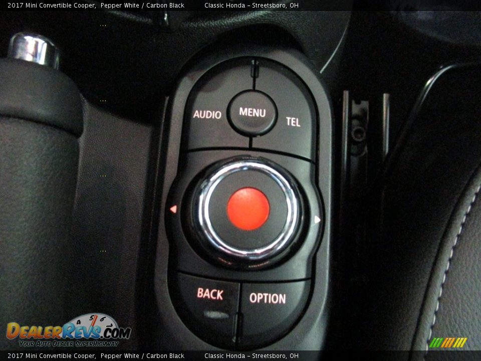 2017 Mini Convertible Cooper Pepper White / Carbon Black Photo #28