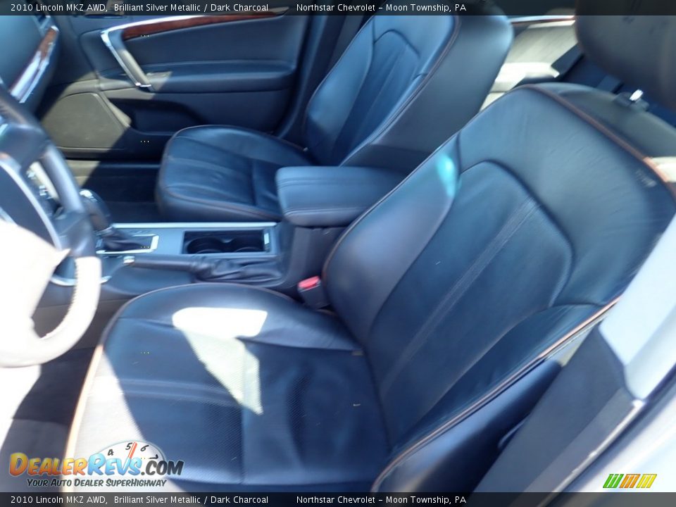 2010 Lincoln MKZ AWD Brilliant Silver Metallic / Dark Charcoal Photo #20