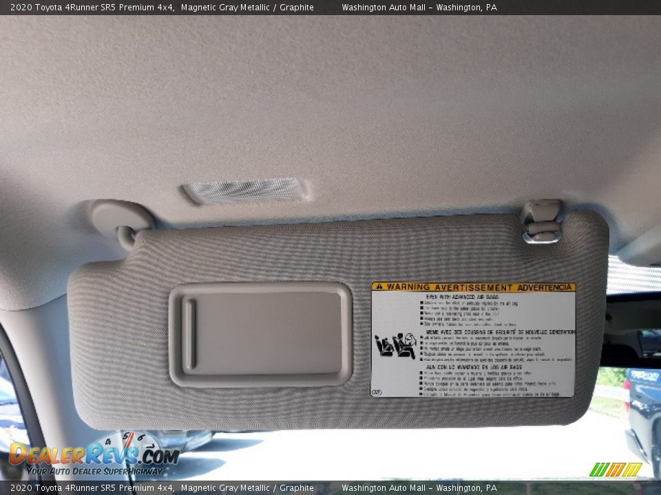 2020 Toyota 4Runner SR5 Premium 4x4 Magnetic Gray Metallic / Graphite Photo #19