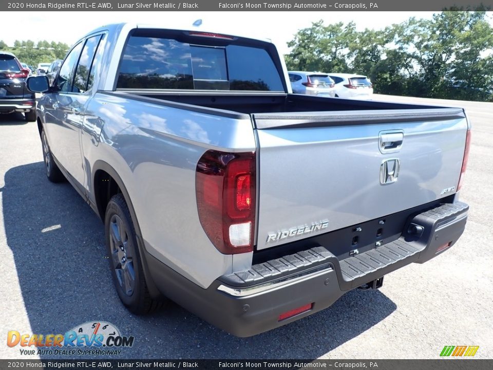 2020 Honda Ridgeline RTL-E AWD Lunar Silver Metallic / Black Photo #3