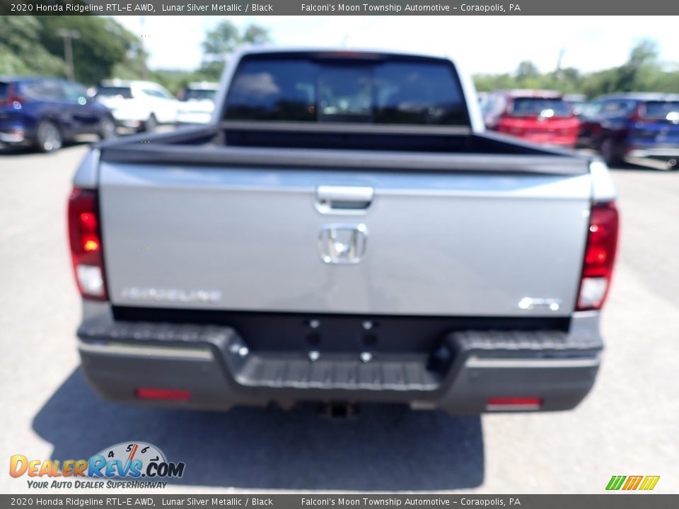 2020 Honda Ridgeline RTL-E AWD Lunar Silver Metallic / Black Photo #4