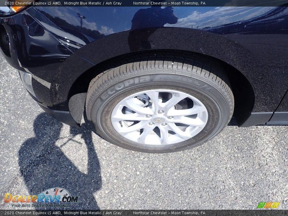 2020 Chevrolet Equinox LS AWD Midnight Blue Metallic / Ash Gray Photo #2