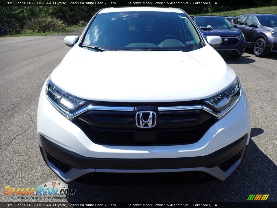 2020 Honda CR-V EX-L AWD Hybrid Platinum White Pearl / Black Photo #8