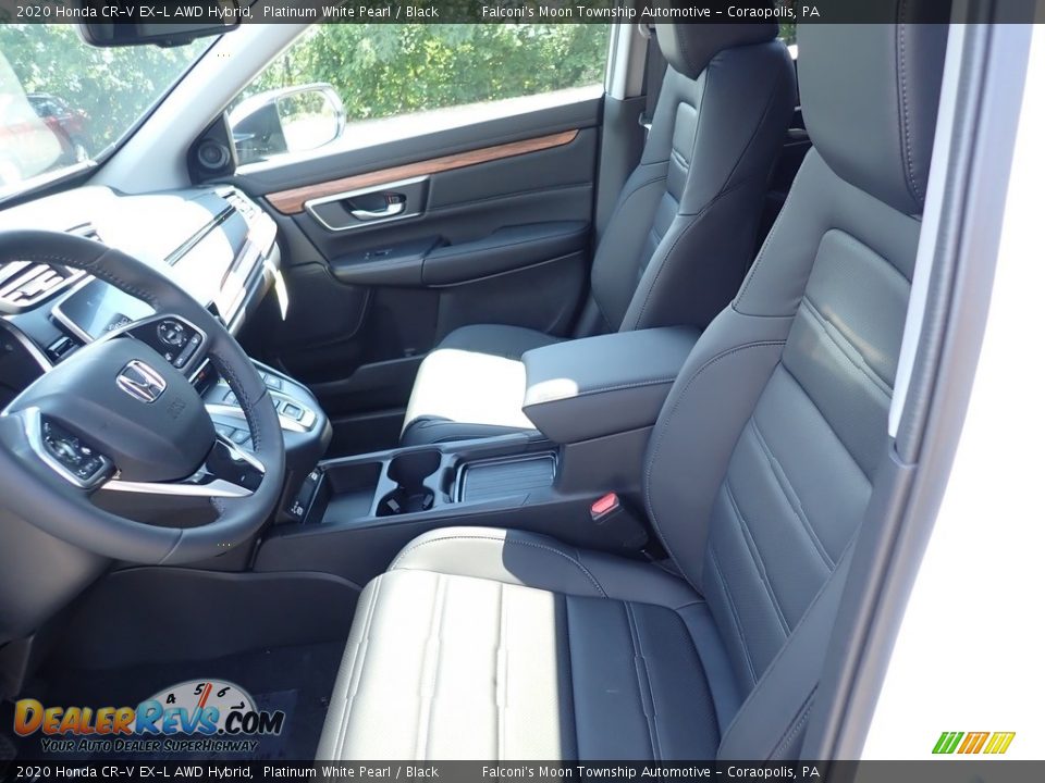 2020 Honda CR-V EX-L AWD Hybrid Platinum White Pearl / Black Photo #9