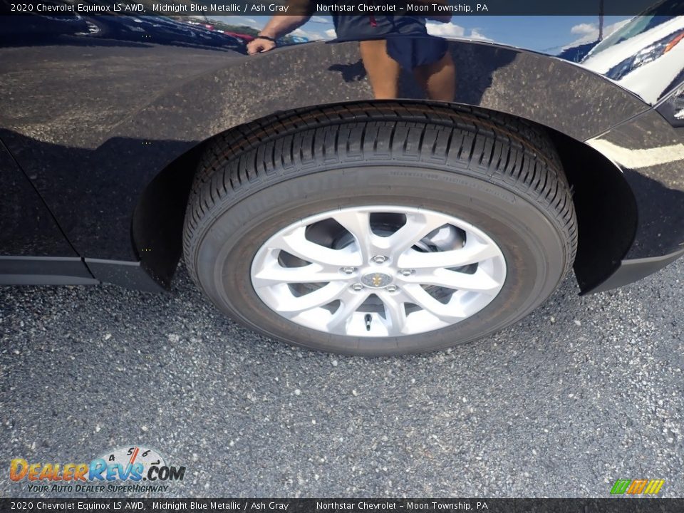 2020 Chevrolet Equinox LS AWD Midnight Blue Metallic / Ash Gray Photo #9