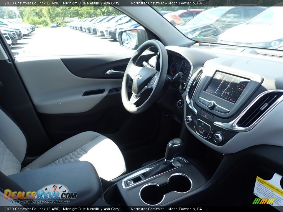 2020 Chevrolet Equinox LS AWD Midnight Blue Metallic / Ash Gray Photo #11