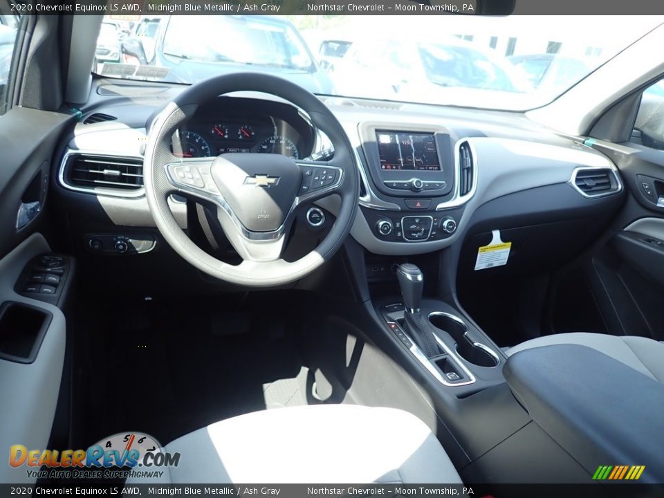 2020 Chevrolet Equinox LS AWD Midnight Blue Metallic / Ash Gray Photo #13