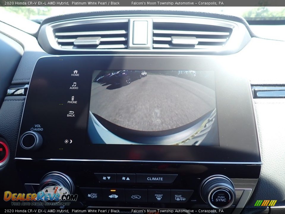 2020 Honda CR-V EX-L AWD Hybrid Platinum White Pearl / Black Photo #16