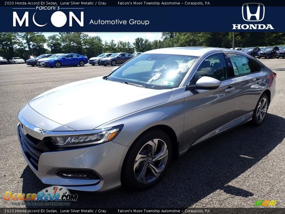 2020 Honda Accord EX Sedan Lunar Silver Metallic / Gray Photo #1