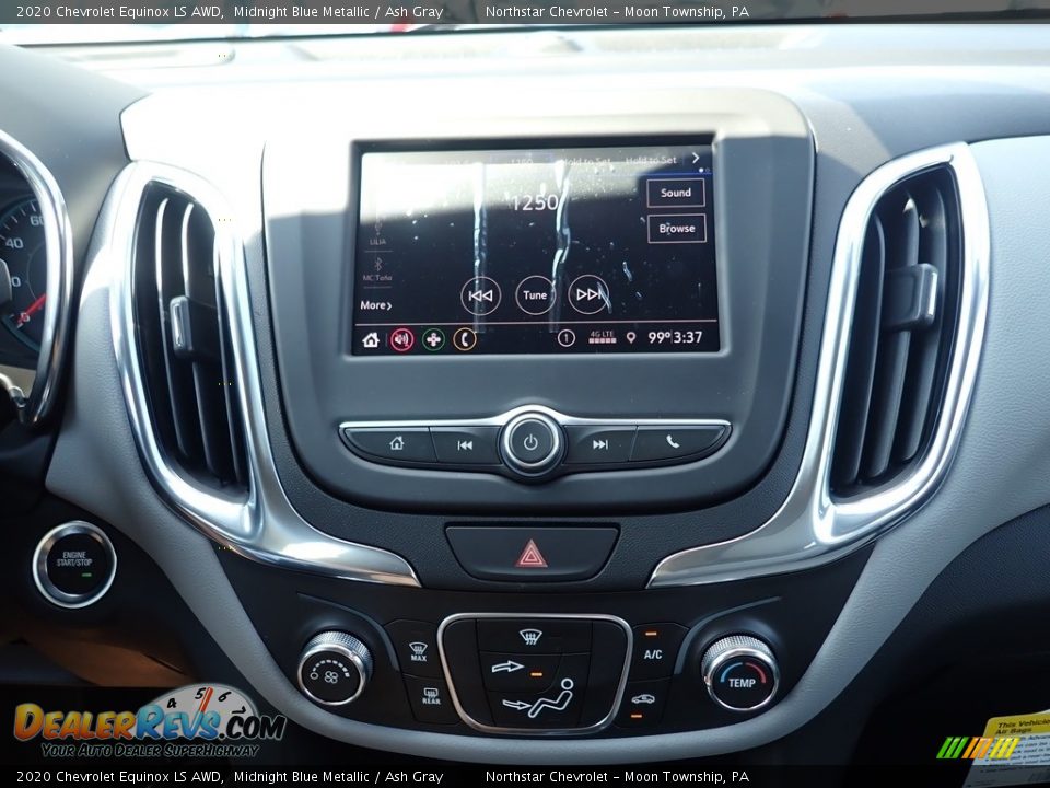 2020 Chevrolet Equinox LS AWD Midnight Blue Metallic / Ash Gray Photo #17