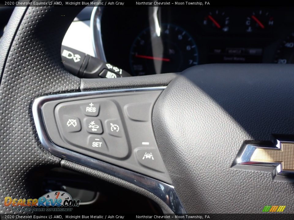 2020 Chevrolet Equinox LS AWD Midnight Blue Metallic / Ash Gray Photo #20
