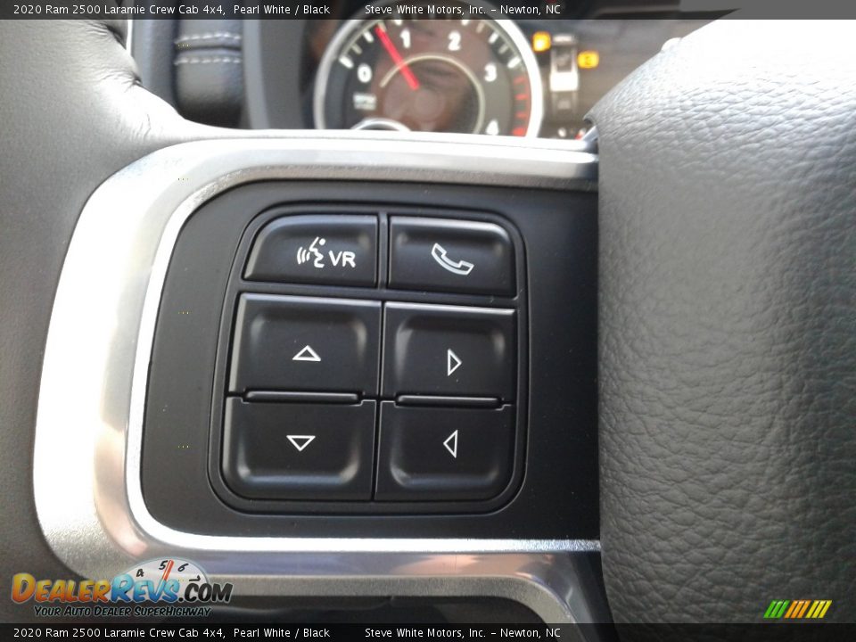 2020 Ram 2500 Laramie Crew Cab 4x4 Pearl White / Black Photo #20