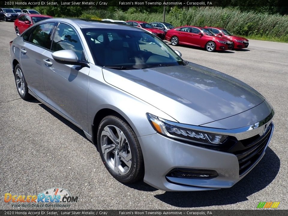 2020 Honda Accord EX Sedan Lunar Silver Metallic / Gray Photo #6