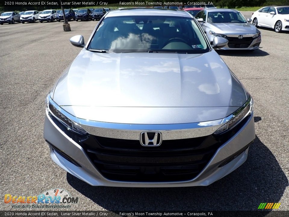 2020 Honda Accord EX Sedan Lunar Silver Metallic / Gray Photo #7