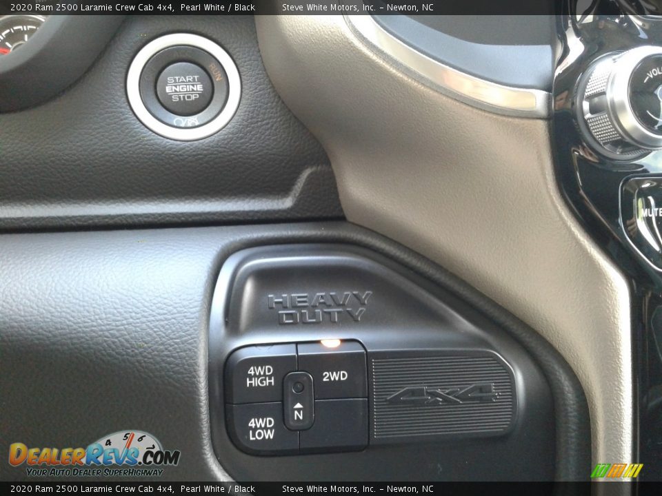 2020 Ram 2500 Laramie Crew Cab 4x4 Pearl White / Black Photo #23