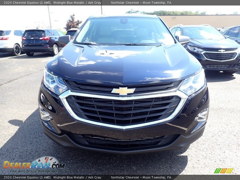 2020 Chevrolet Equinox LS AWD Midnight Blue Metallic / Ash Gray Photo #8