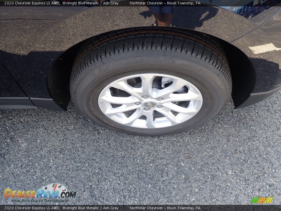 2020 Chevrolet Equinox LS AWD Midnight Blue Metallic / Ash Gray Photo #9