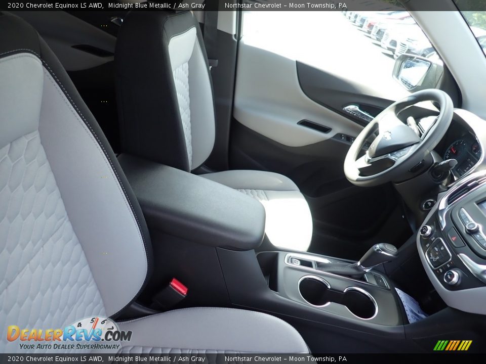 2020 Chevrolet Equinox LS AWD Midnight Blue Metallic / Ash Gray Photo #10