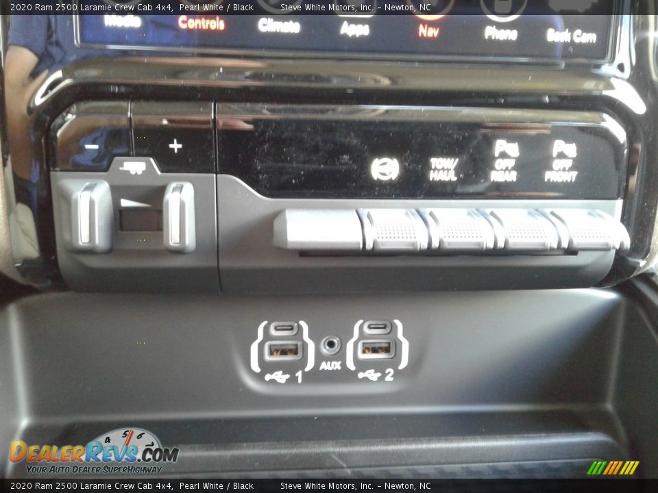 2020 Ram 2500 Laramie Crew Cab 4x4 Pearl White / Black Photo #28