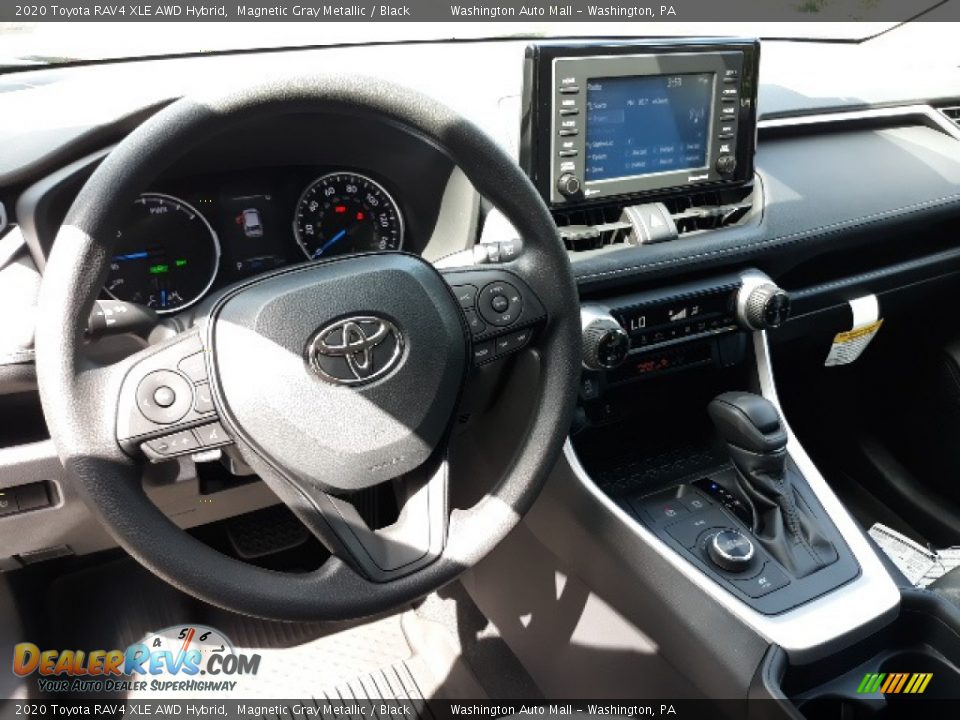 2020 Toyota RAV4 XLE AWD Hybrid Magnetic Gray Metallic / Black Photo #3