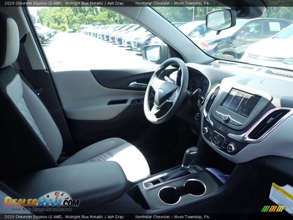 2020 Chevrolet Equinox LS AWD Midnight Blue Metallic / Ash Gray Photo #11