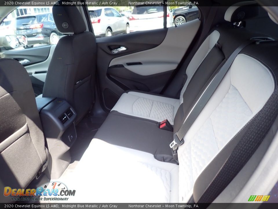 2020 Chevrolet Equinox LS AWD Midnight Blue Metallic / Ash Gray Photo #12