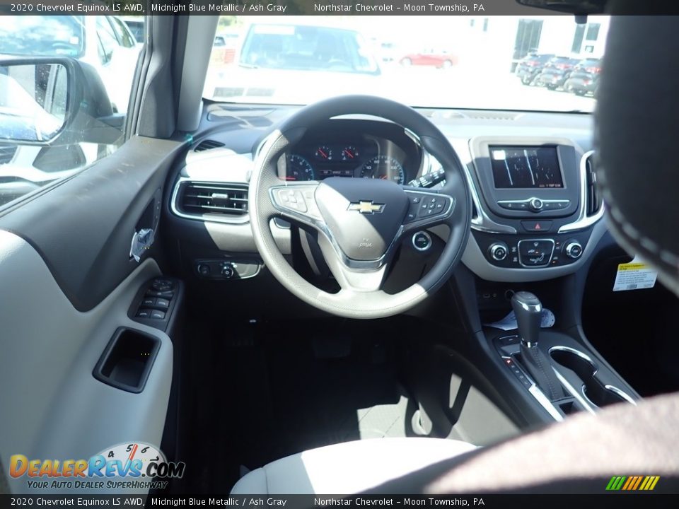 2020 Chevrolet Equinox LS AWD Midnight Blue Metallic / Ash Gray Photo #13