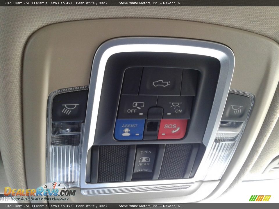 2020 Ram 2500 Laramie Crew Cab 4x4 Pearl White / Black Photo #32