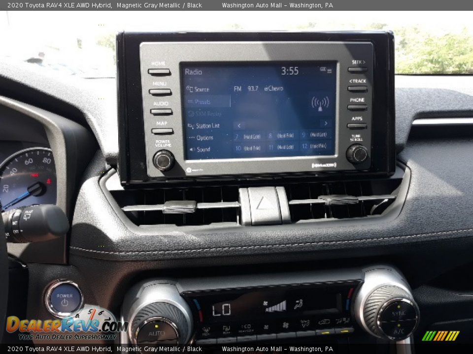 Controls of 2020 Toyota RAV4 XLE AWD Hybrid Photo #8