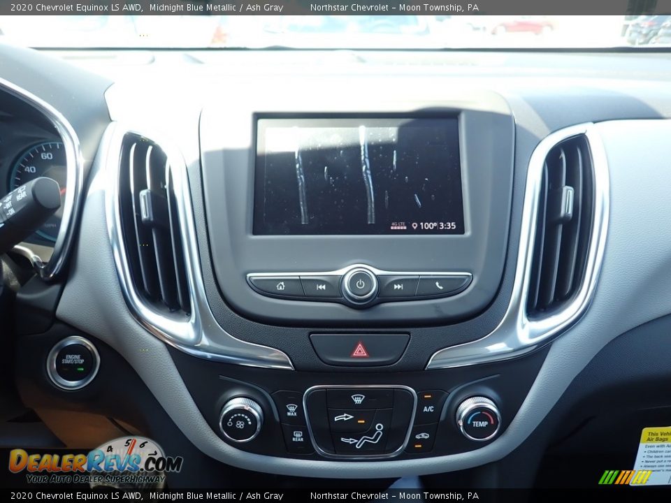 2020 Chevrolet Equinox LS AWD Midnight Blue Metallic / Ash Gray Photo #17