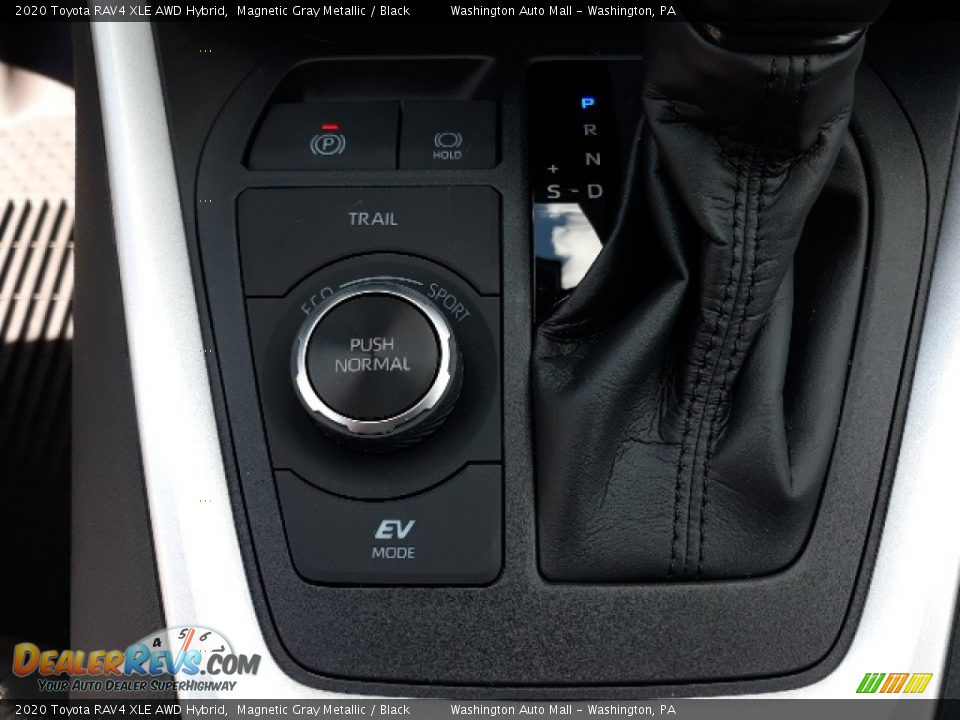 2020 Toyota RAV4 XLE AWD Hybrid Magnetic Gray Metallic / Black Photo #12