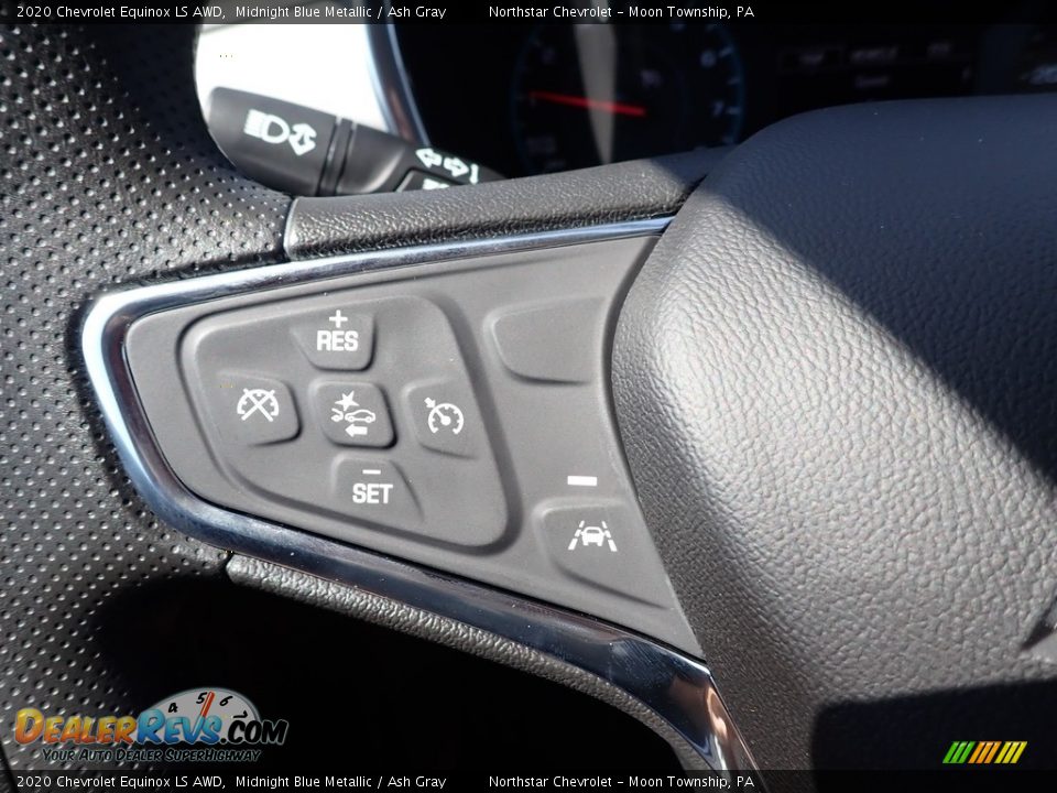 2020 Chevrolet Equinox LS AWD Midnight Blue Metallic / Ash Gray Photo #20