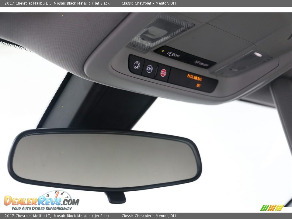 2017 Chevrolet Malibu LT Mosaic Black Metallic / Jet Black Photo #9