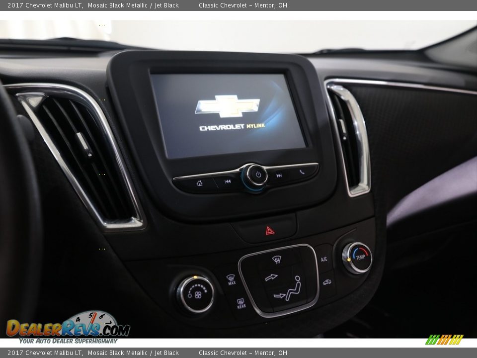 2017 Chevrolet Malibu LT Mosaic Black Metallic / Jet Black Photo #10