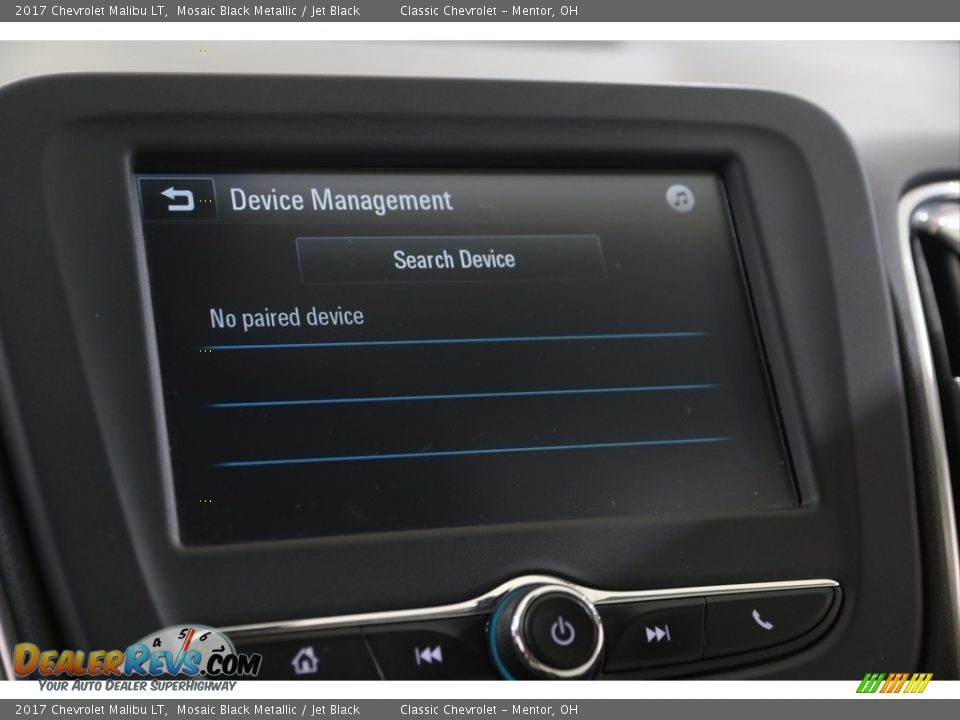 2017 Chevrolet Malibu LT Mosaic Black Metallic / Jet Black Photo #13