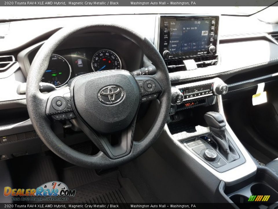 Dashboard of 2020 Toyota RAV4 XLE AWD Hybrid Photo #3